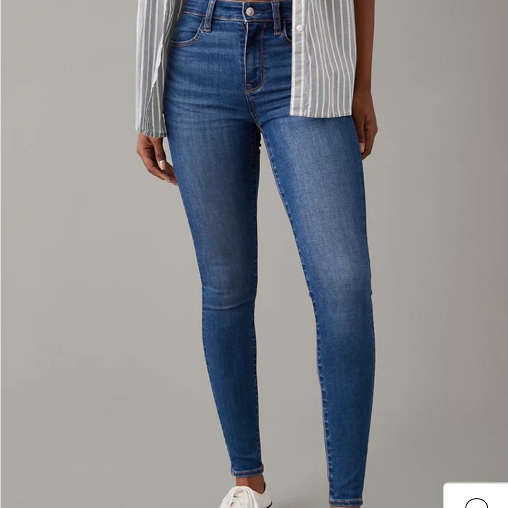 High rise jeggings